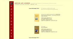 Desktop Screenshot of editionas.net